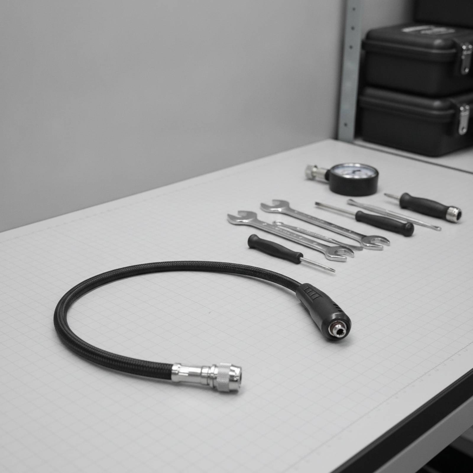 Flexible Hose Braided - Scuba BCD Inflator Hose Flexible Braided