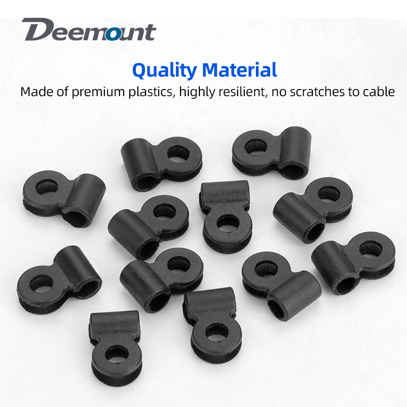 Bicycle Cable Guide Fixed Buck - Plastic Pipe Clip ulasan dan harga