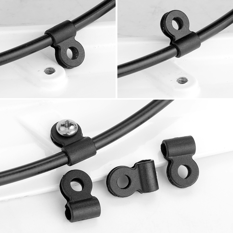 Bicycle Cable Guide Fixed Buck - Plastic Pipe Clip ulasan dan harga