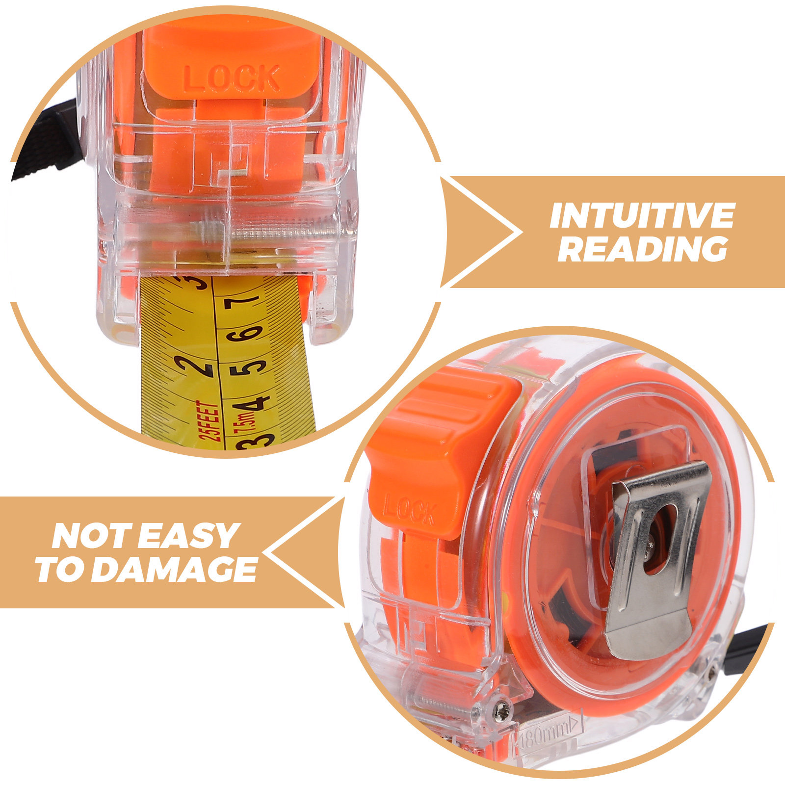 Metric Tape Measure 7.5m 25Ft  - Stanley Tape 25Ft ulasan dan harga