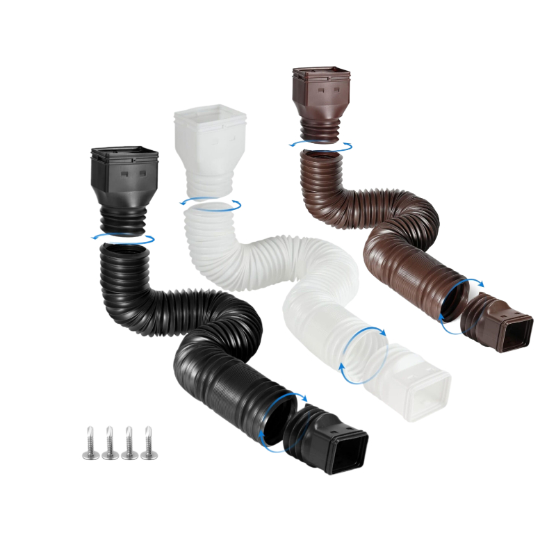 Flexible Retractable Downspout - Flexible Hose Braided ulasan dan harga