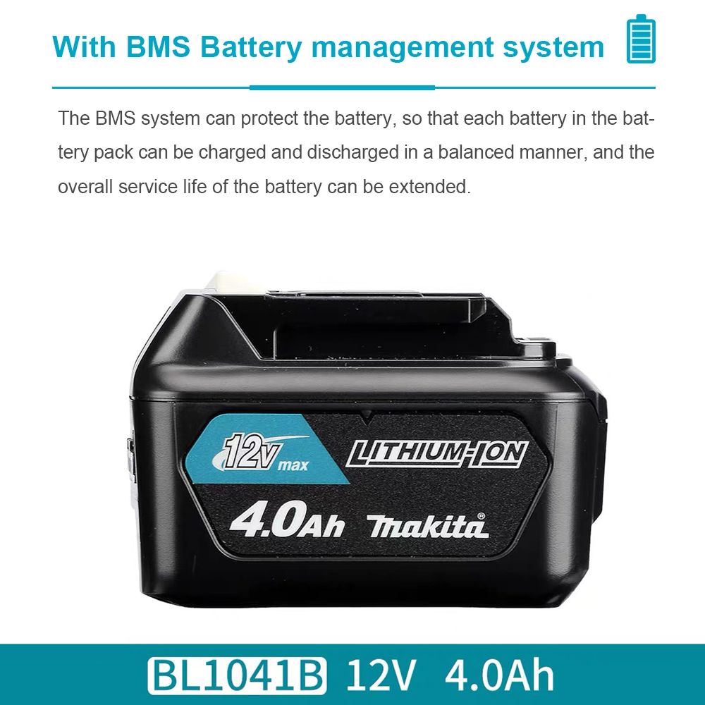 12V 4A Rechargeable Replace Li - Makita Drill Hp1640 ulasan dan harga