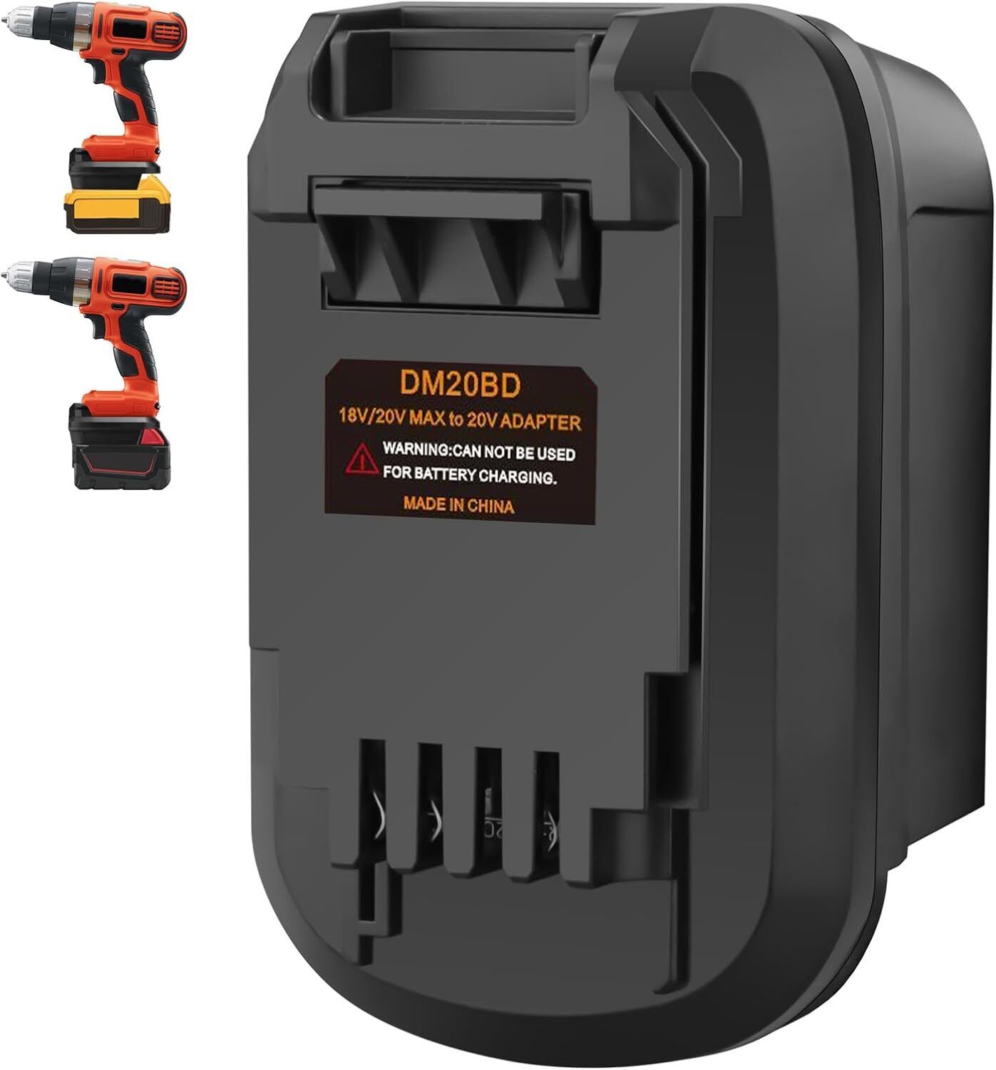 DM20BD Battery Adapter for DeW - Black+Decker Tool Cordless ulasan dan harga