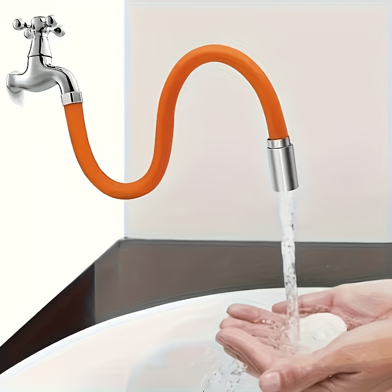 2-in-1 Foldable Faucet Extende - Flexible Hose Braided ulasan dan harga