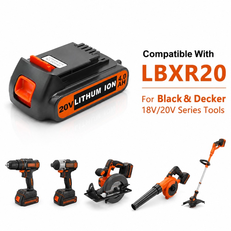 20V 6.0Ah Battery For Black&De - Black+Decker Tool Cordless ulasan dan harga