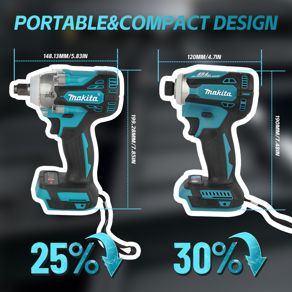 Makita  DTW300 Brushless Recha - Makita Drill Dtw300 ulasan dan harga